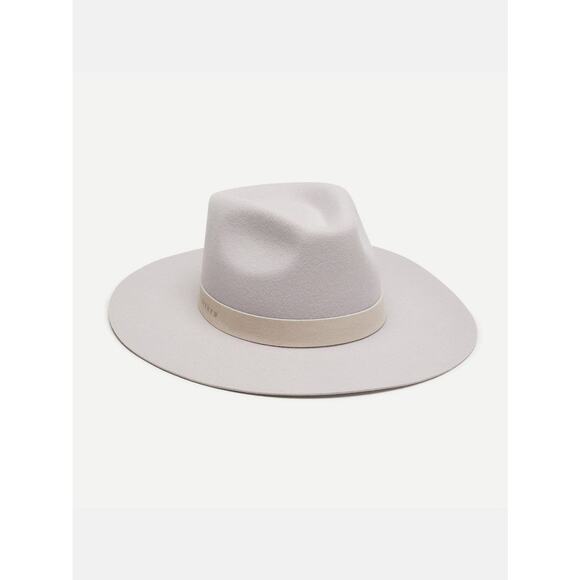 WYETH Women\'s Silver Gray River 100% Fedora Hat One Size NWT main image 10